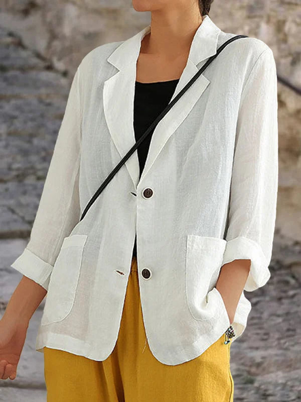 Kalinda - Linen Blazer