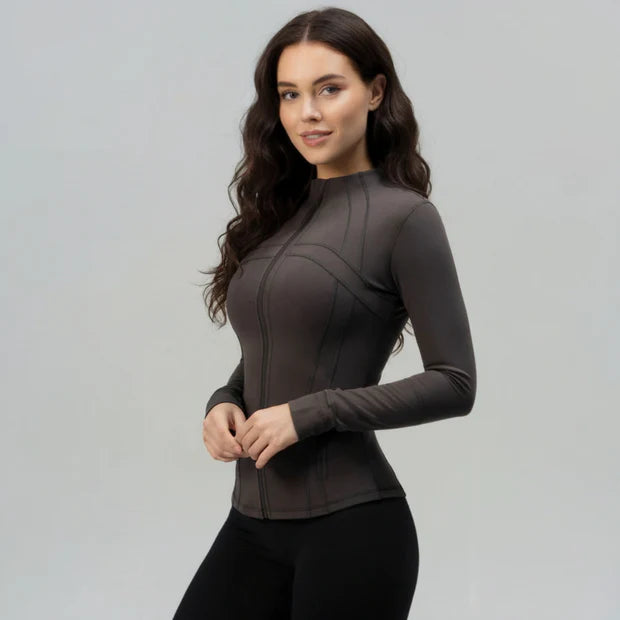 Shaping Jacket with Zipper for Women