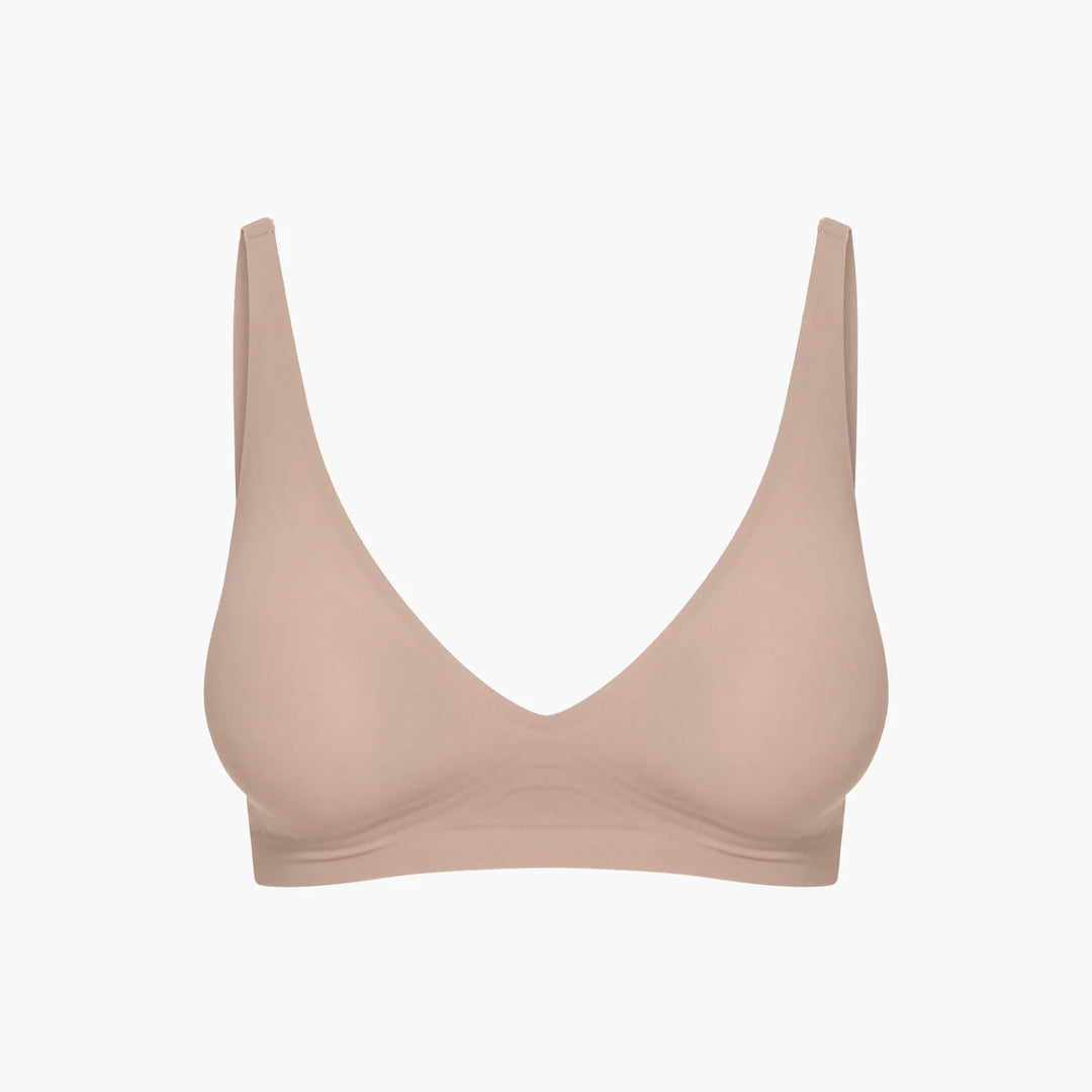 Seamless Bra for Women | V-Neck | Push-Up