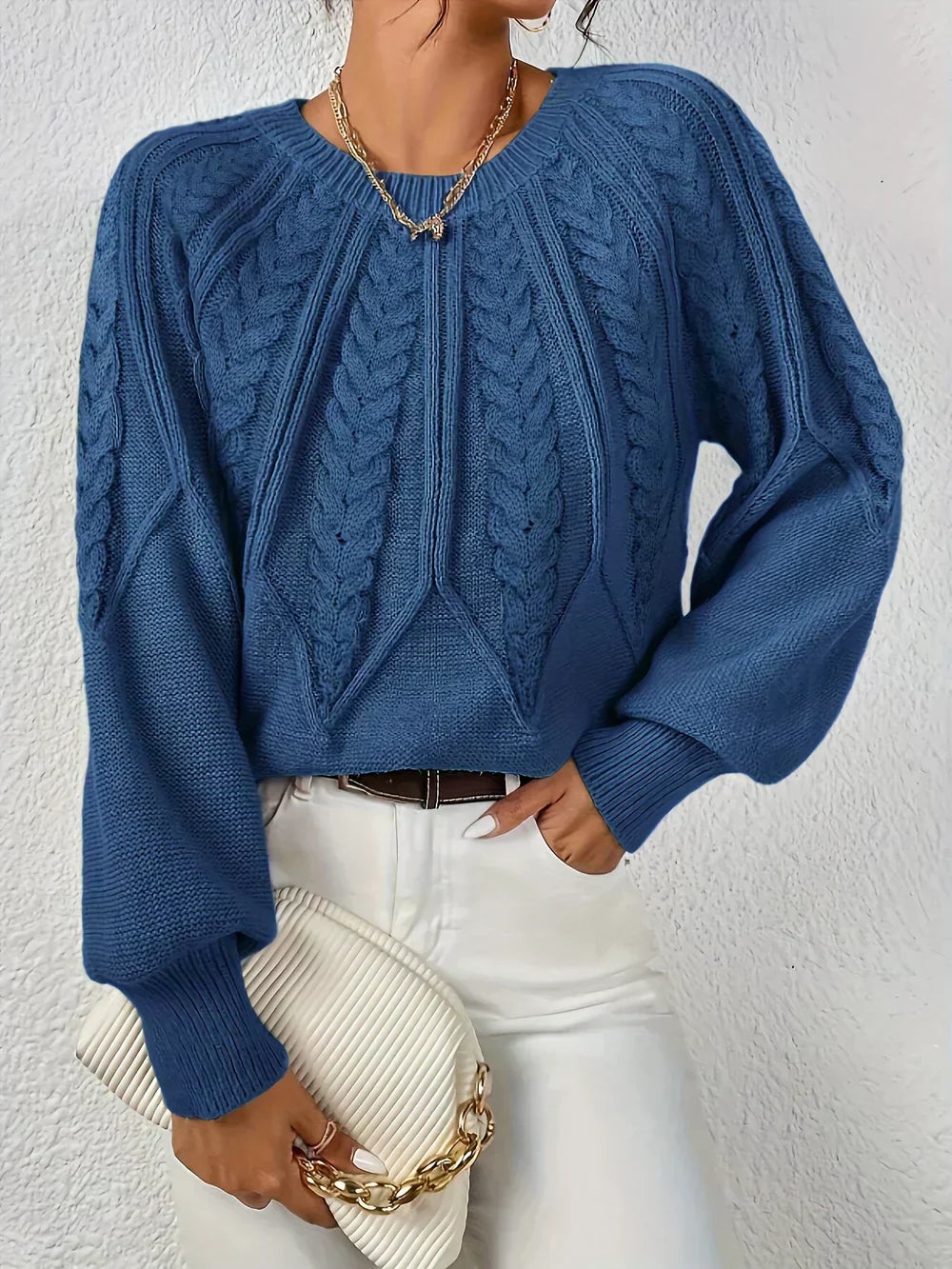 Mia - Elegant Knit Sweater