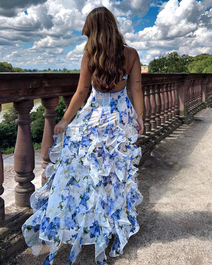 Mallee - Ruffled Floral Dress