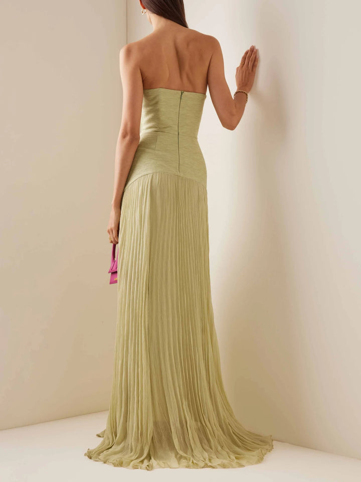 Maya - Sleeveless Drop-Waist Maxi Dress