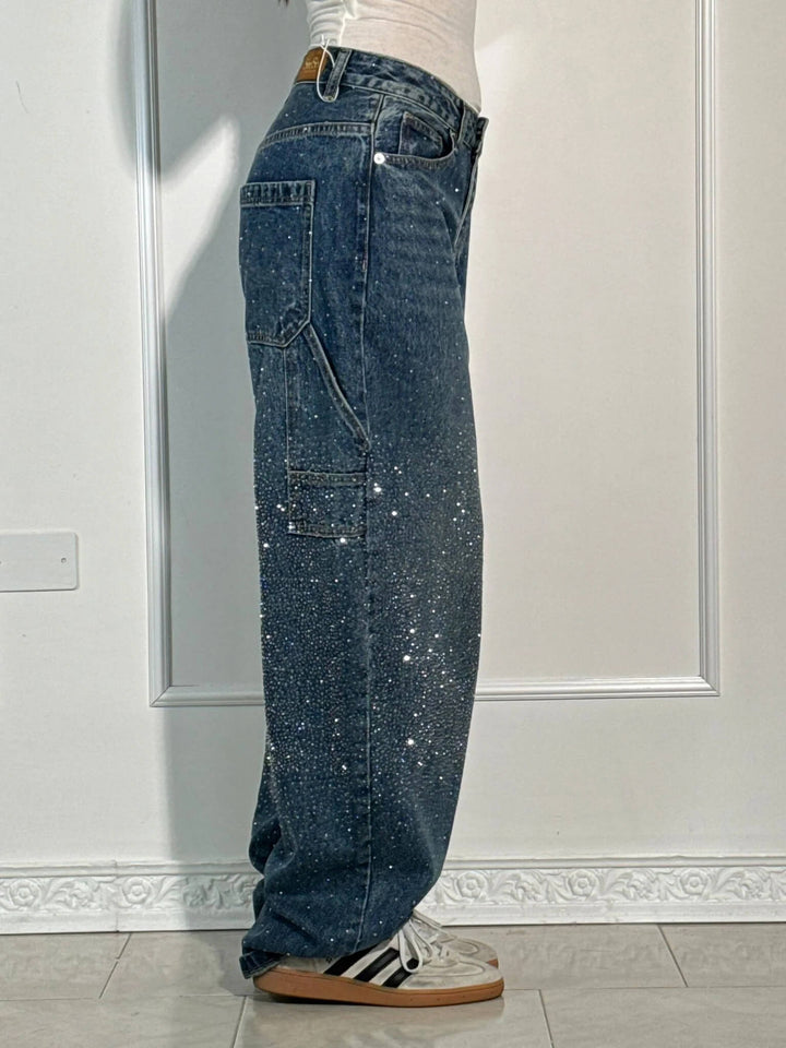 Maelin - Sparkling Diamond Jeans