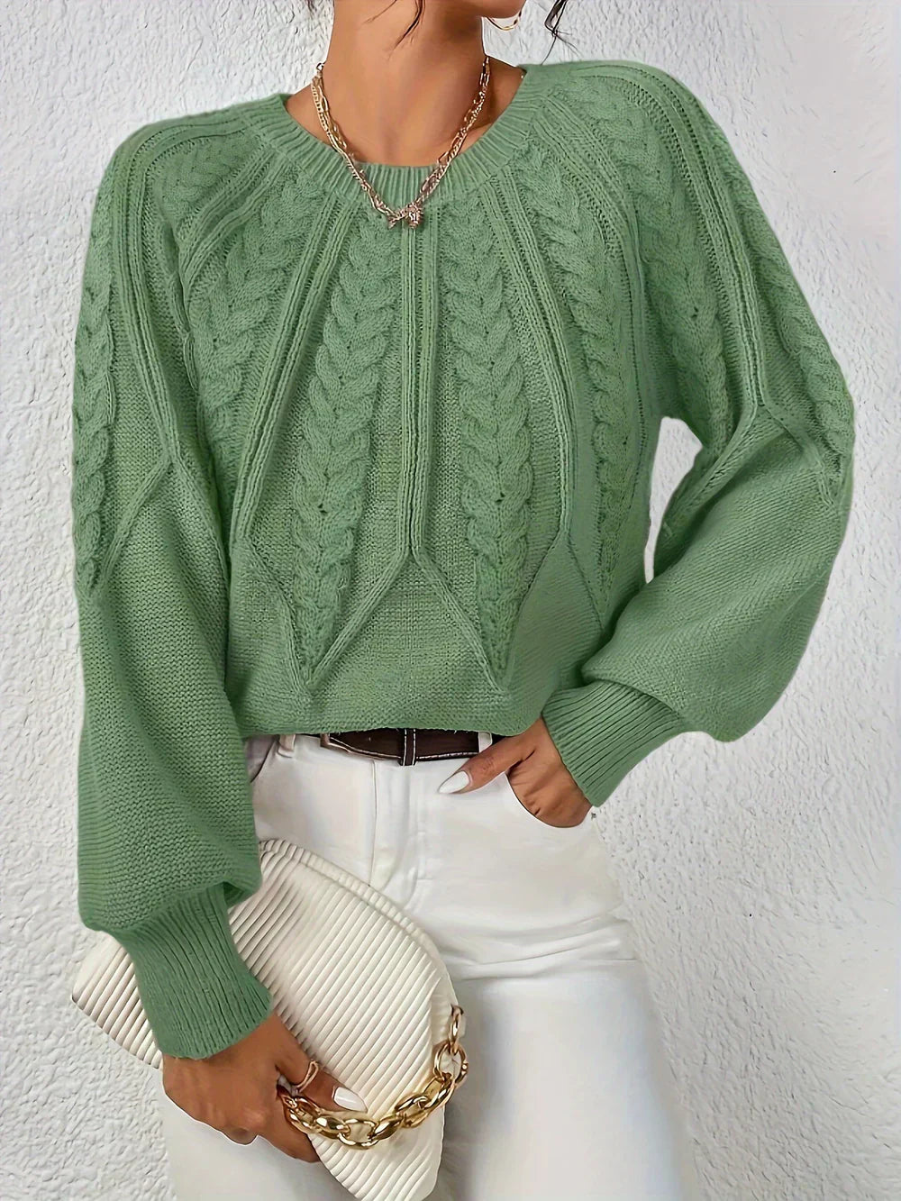 Mia - Elegant Knit Sweater