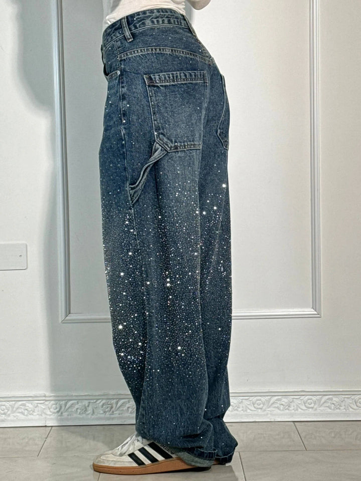 Maelin - Sparkling Diamond Jeans