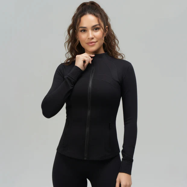 Shaping Jacket with Zipper for Women