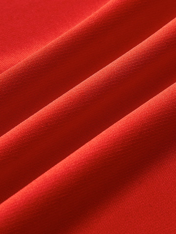 Maxi Dress with One-Shoulder Tie and Sleeveless Design