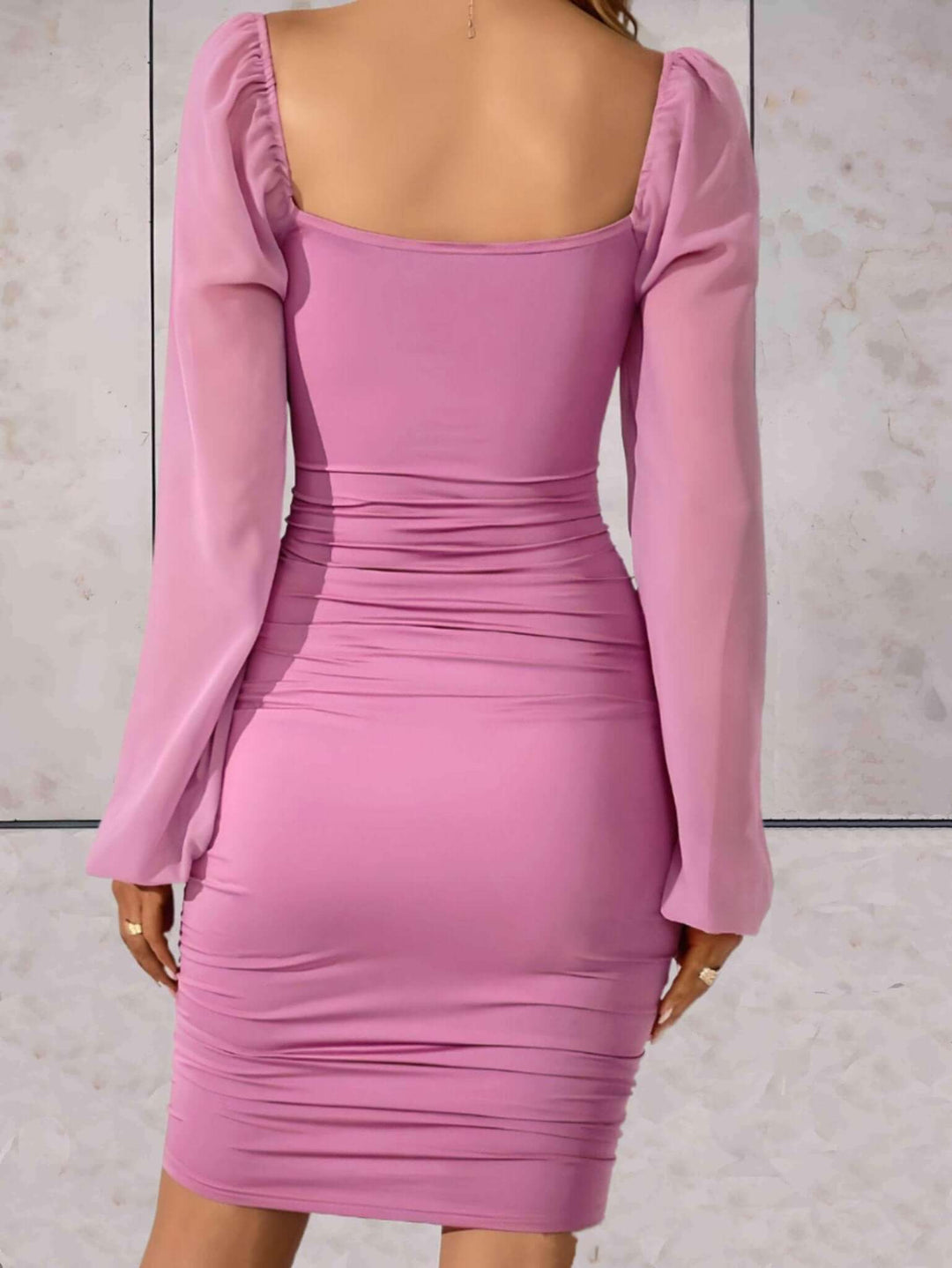 Sweetheart Neckline Floral Maxi Dress with Spaghetti Straps and Ruched Bodice