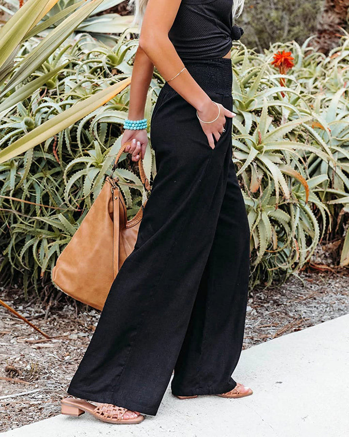 Ruby - Casual Relaxed-Fit Summer Pants