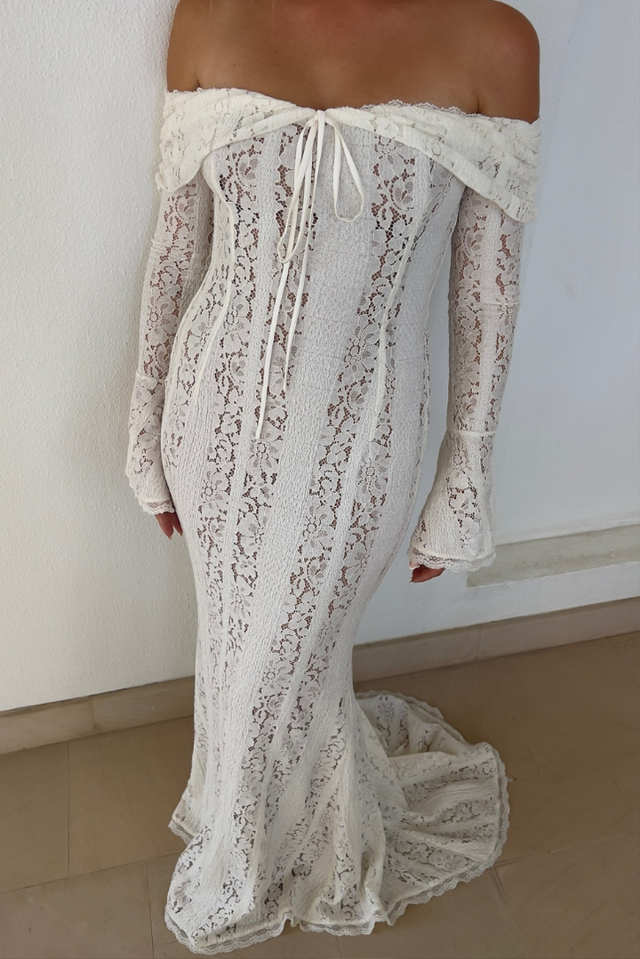 Liorah - Lace Maxi Dress