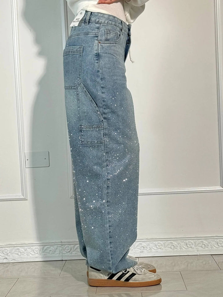 Maelin - Sparkling Diamond Jeans
