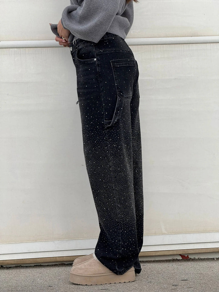 Maelin - Sparkling Diamond Jeans