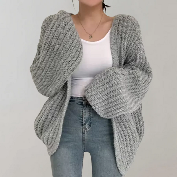 Audrey - Chunky Knit Cardigan
