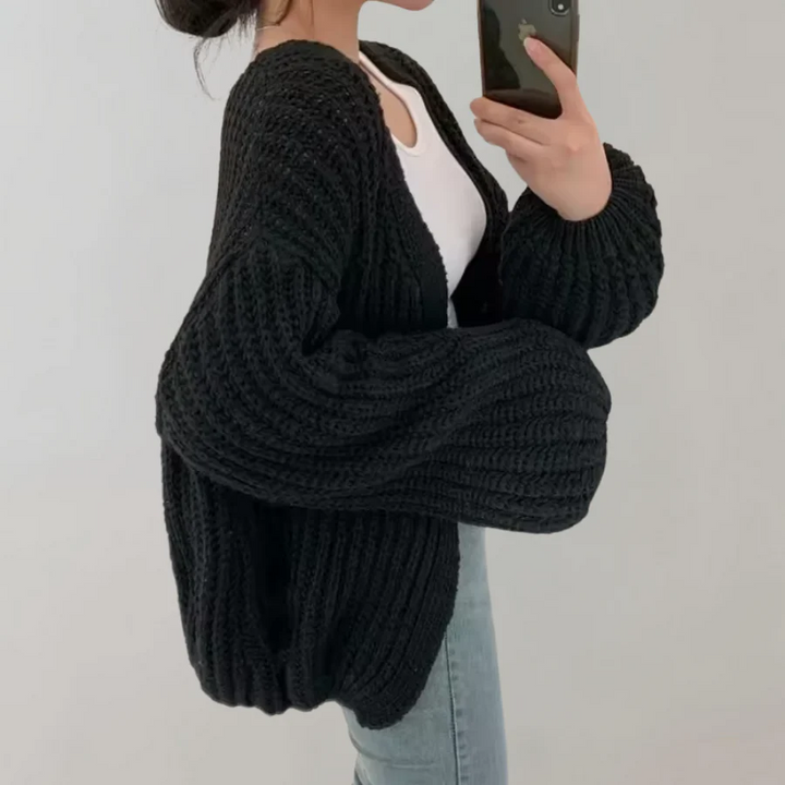 Audrey - Chunky Knit Cardigan