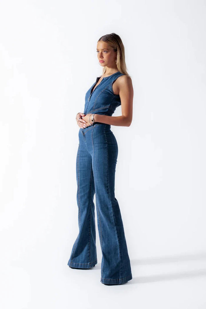 Sephira - Denim Jumpsuit