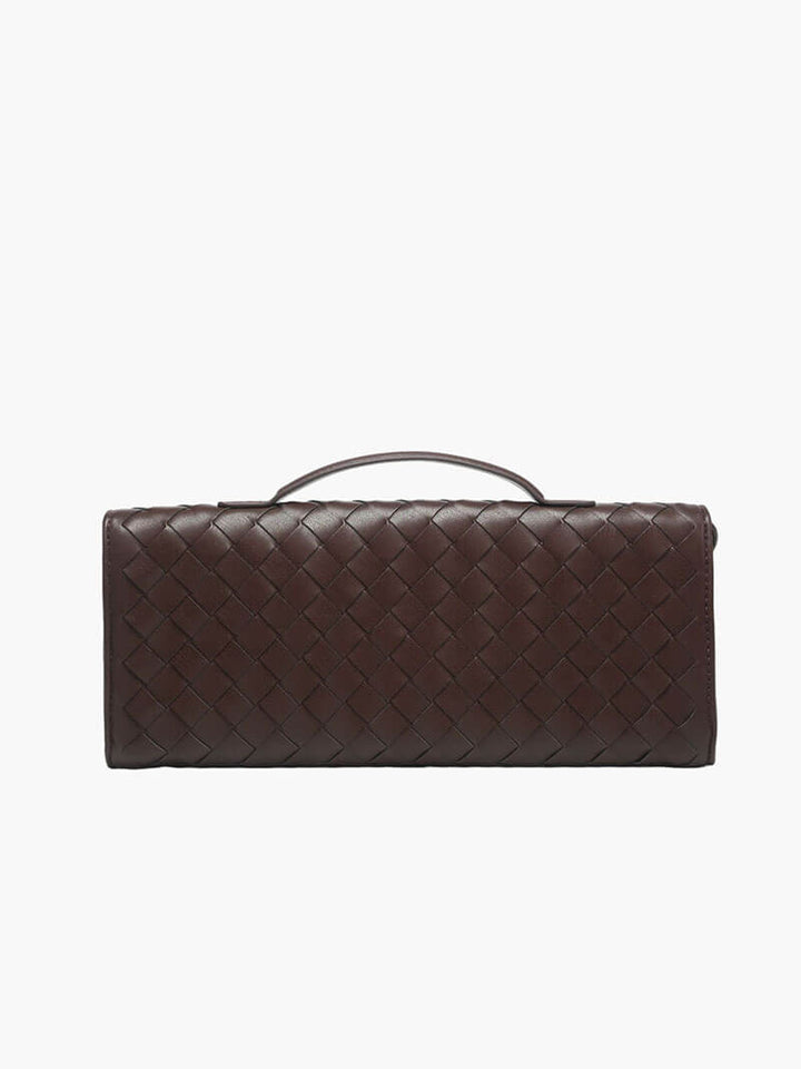 Luxe Intrigue Woven Shoulder Bag