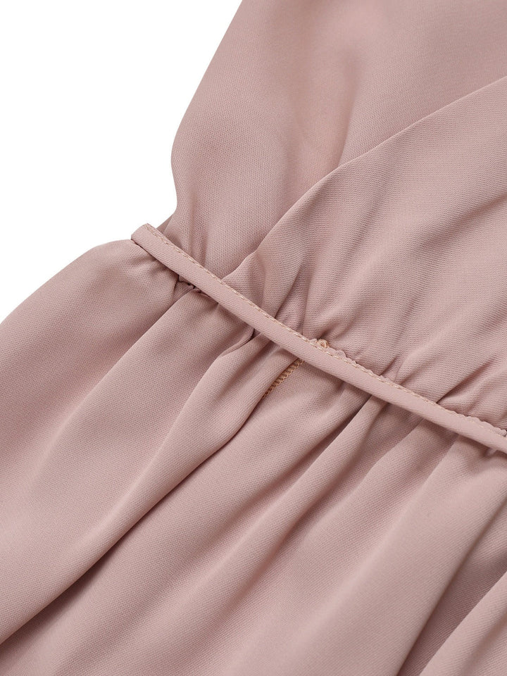 Wrap Front Maxi Dress