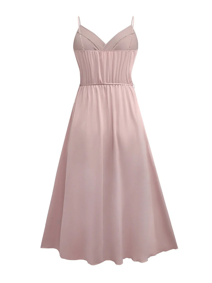 Wrap Front Maxi Dress