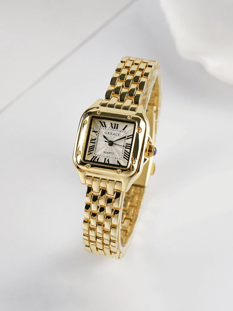 Square Quartz Watch