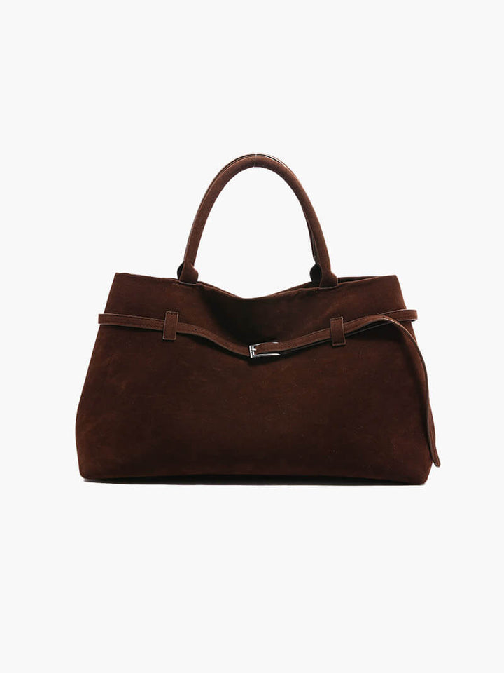 Sophisticated Grace Suede Handbag