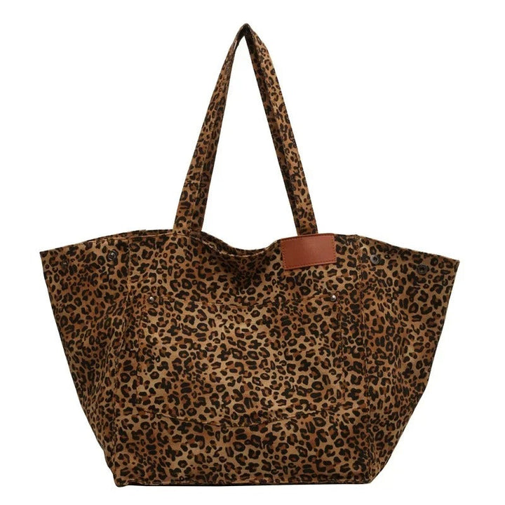 Wild Elegance Leopard Tote Bag