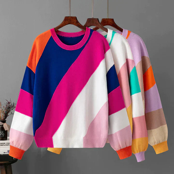 Willow - Colorful Striped Sweater