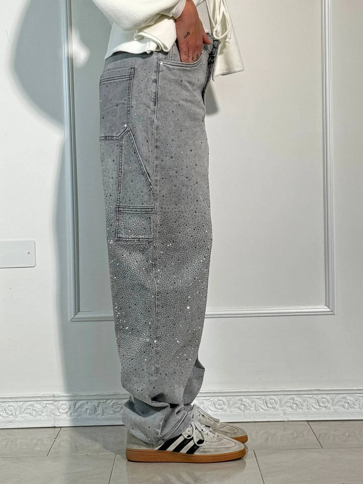Maelin - Sparkling Diamond Jeans