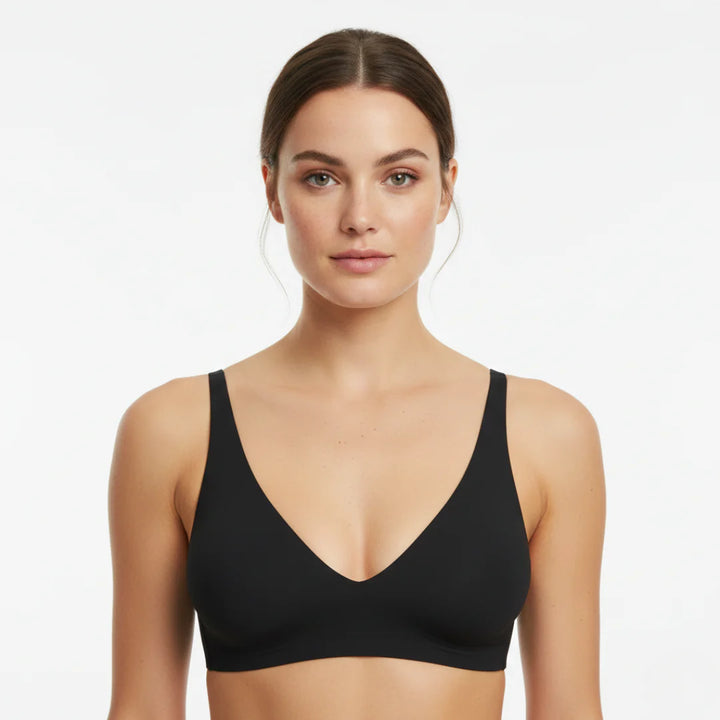 Seamless Bra for Women | V-Neck | Push-Up