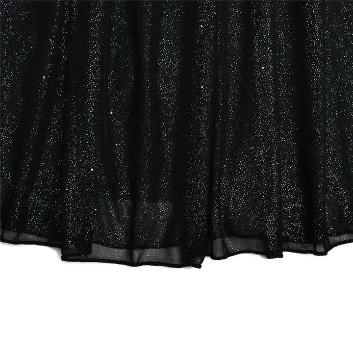 Strapless Mini Dress with Shirred Bodice and Back Bow Detail