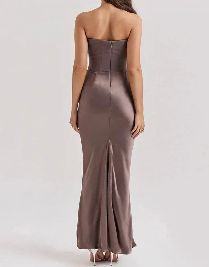 Teagan - Strapless Elegant Maxi Dress