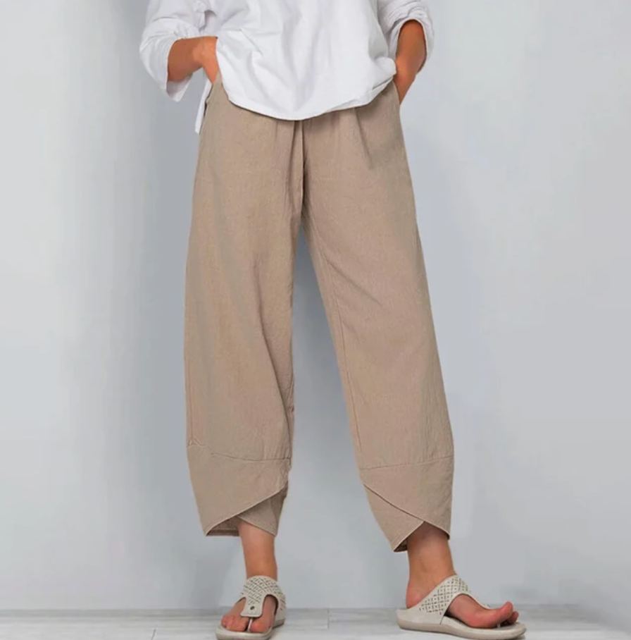 Yindi - Casual Lightweight Pants