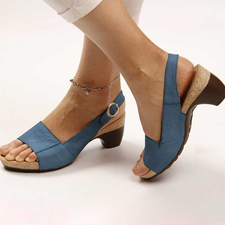 Shalin | Women's Orthopedic Sandals with Heels for Comfort & Style