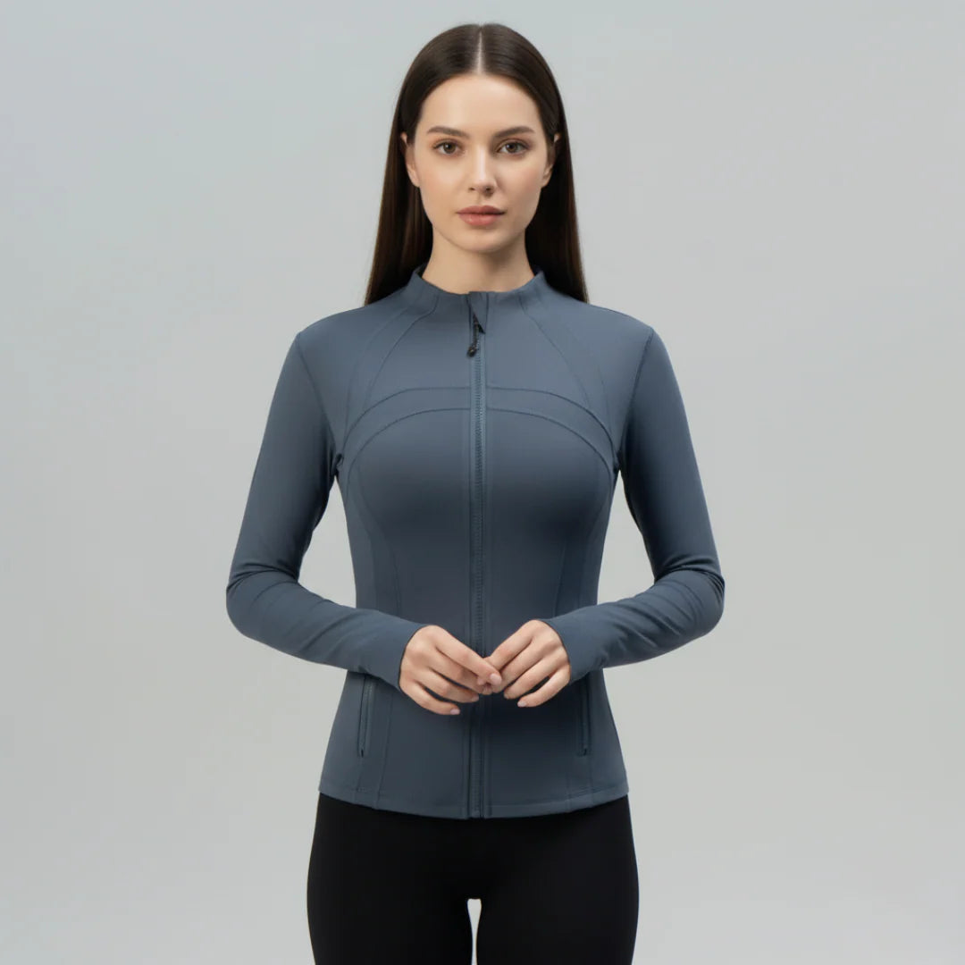 Shaping Jacket with Zipper for Women