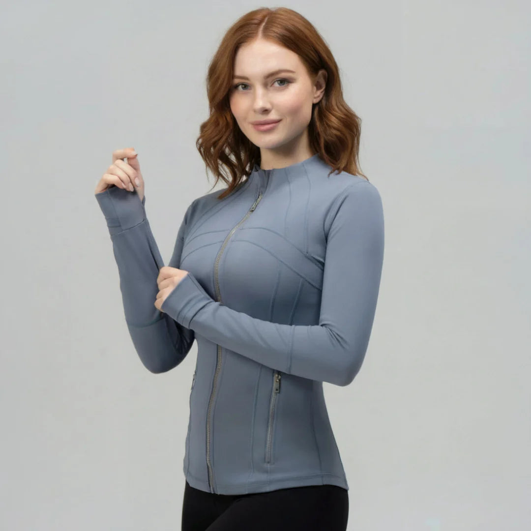 Shaping Jacket with Zipper for Women