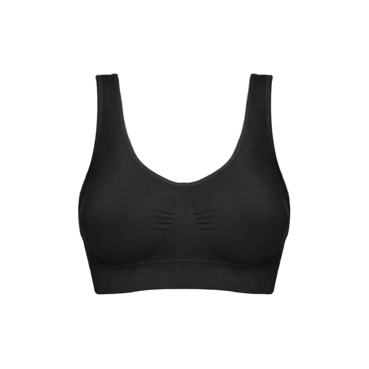 Sports Bra with Elastic Underband for Women | Push-Up