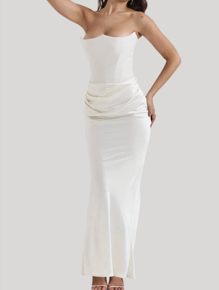 Teagan - Strapless Elegant Maxi Dress