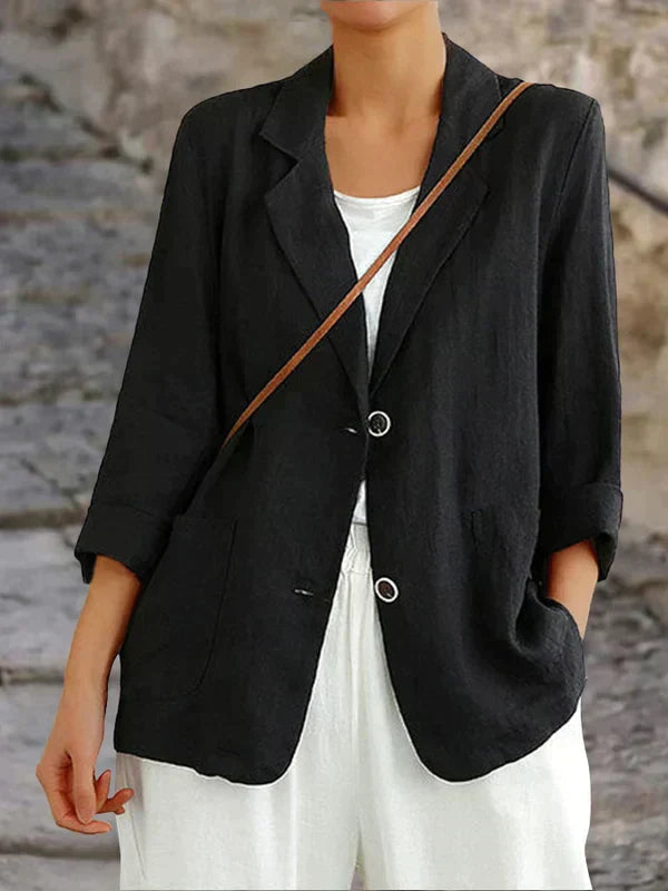 Kalinda - Linen Blazer