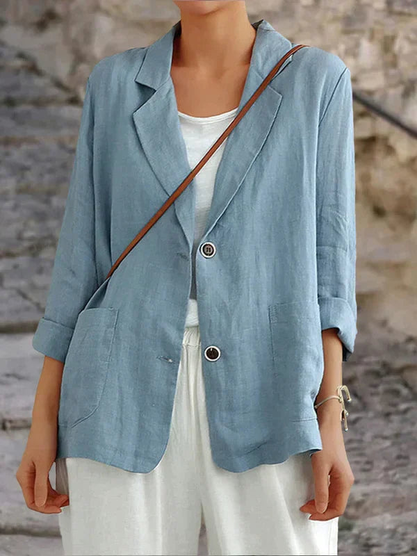 Kalinda - Linen Blazer