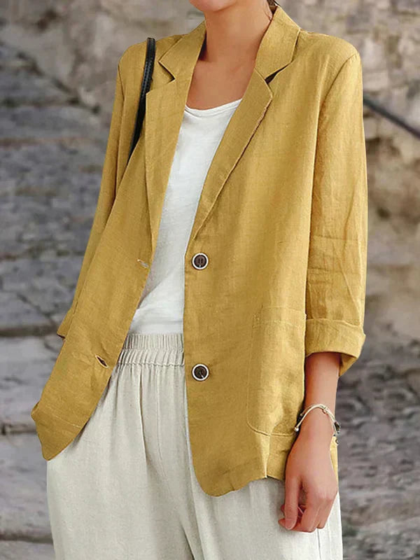 Kalinda - Linen Blazer