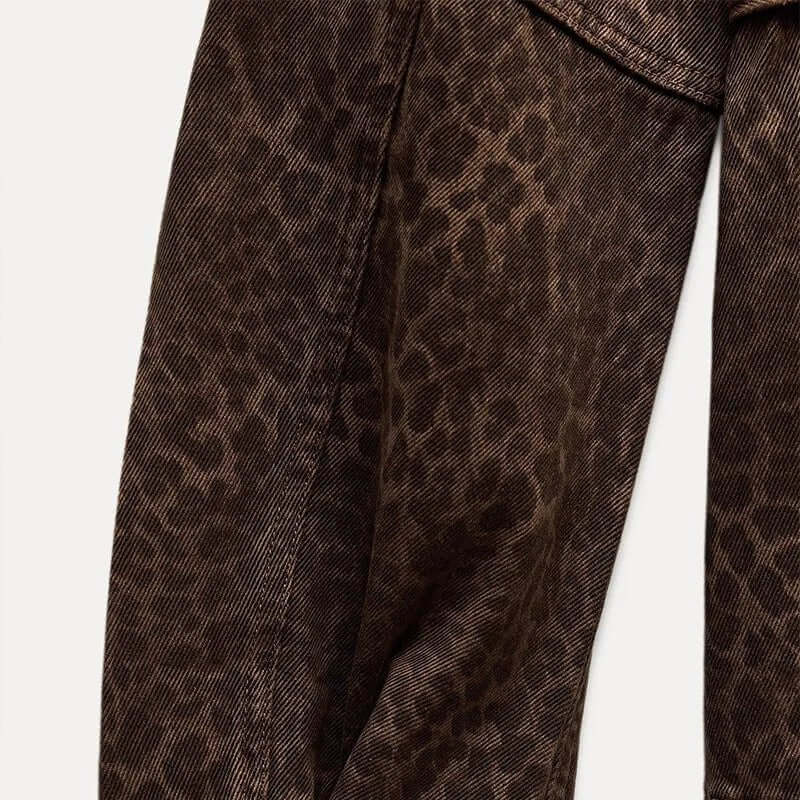 Tahlia – Belted Leopard Print Jacket