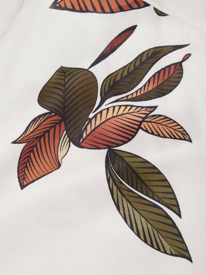 Wrap Midi Dress with V-Neckline and Flutter Sleeves