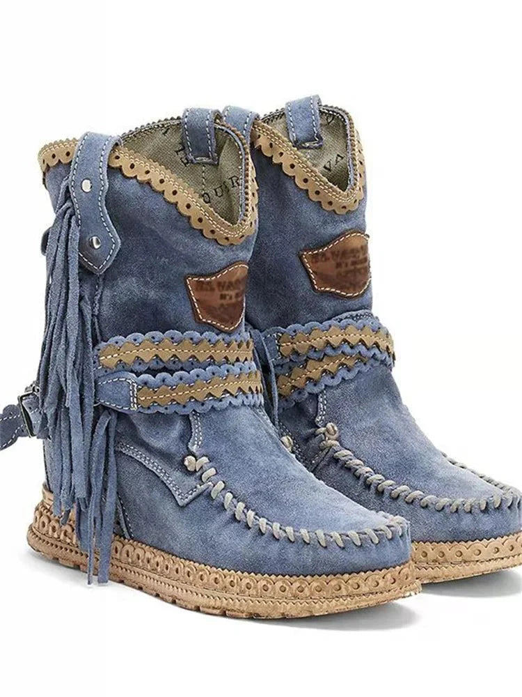 Evara - Boho Ankle Boots