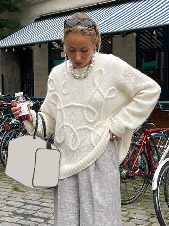 Skyla - Knit Loop Sweater