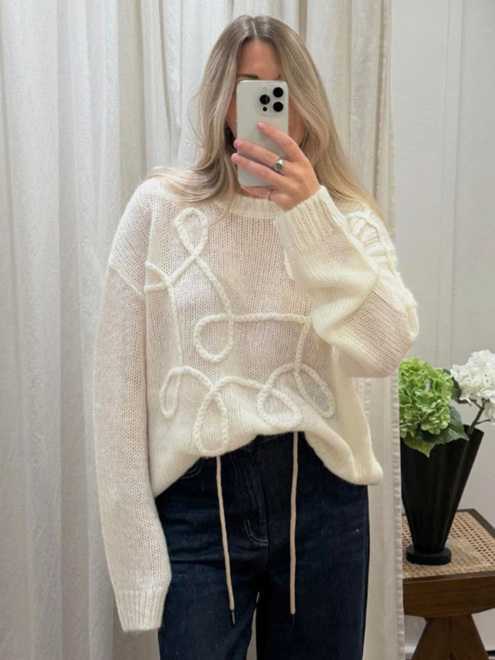Skyla - Knit Loop Sweater