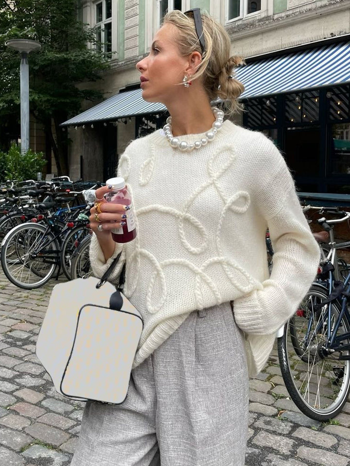 Skyla - Knit Loop Sweater