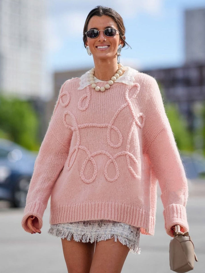 Skyla - Knit Loop Sweater