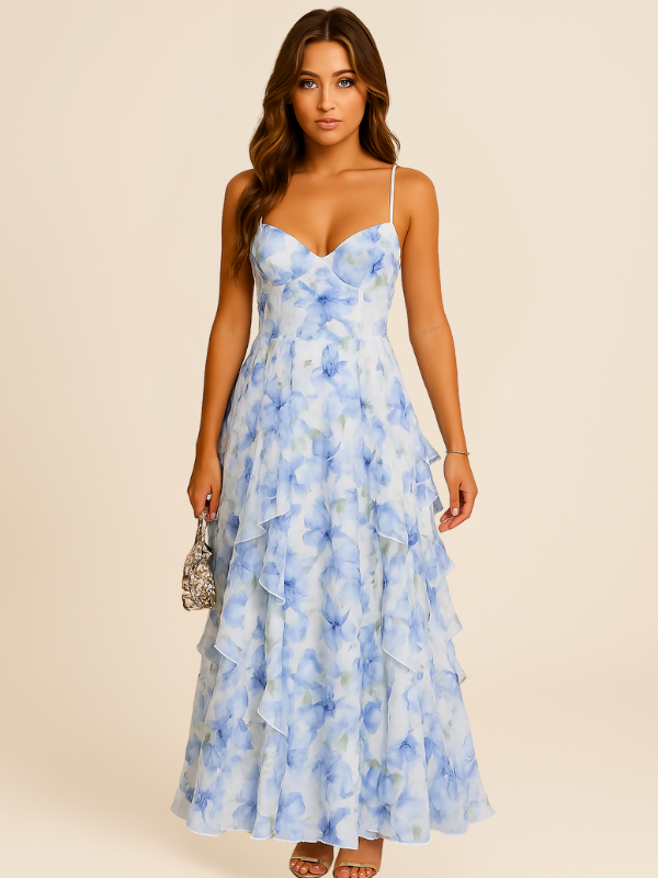 Mallee - Ruffled Floral Dress