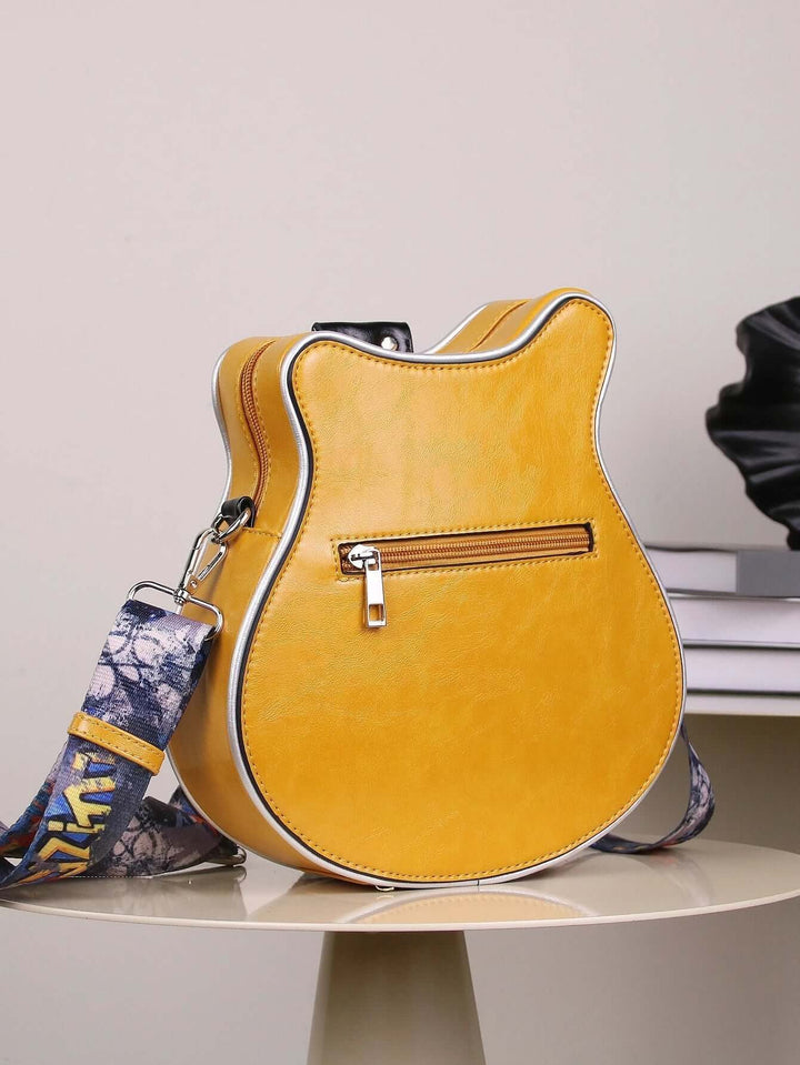 Freya - Retro Guitar Crossbody Bag