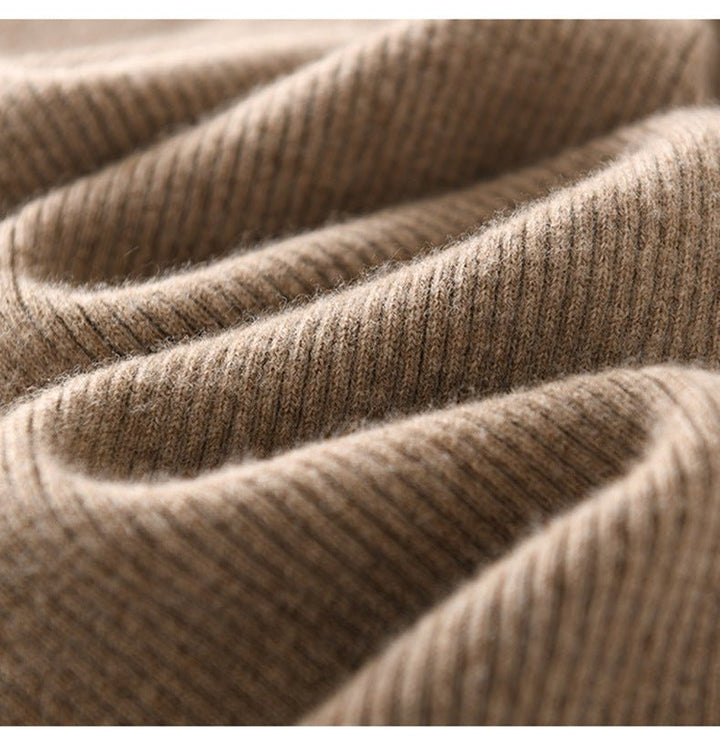 Yindi - Wool Knit Wide-Leg Pants