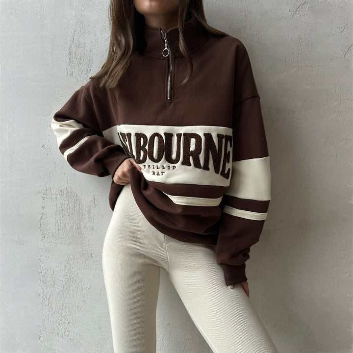 Tiarni - Retro Oversized Sweatshirt